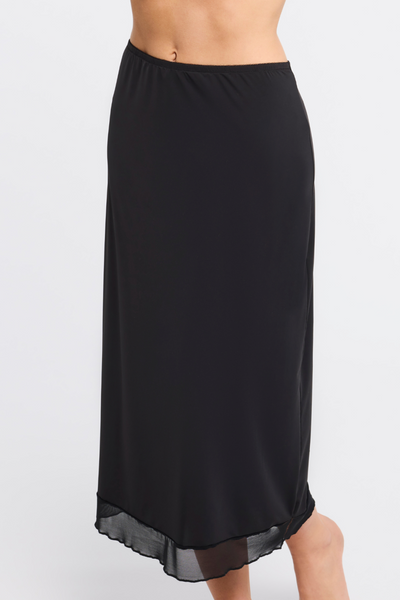 Montelle Long Half Slip, Black (9503)