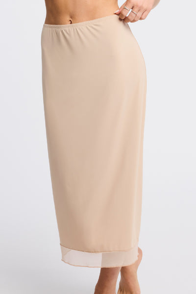 Montelle Long Half Slip, Sand (9503)