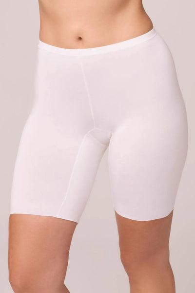 Montelle Body Bliss Biker Short with Anti-chafing, Ivory (9755)