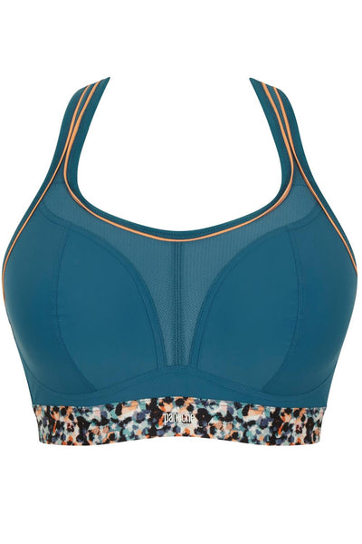 Panache Non-Wired Sports Bra, Abstract Animal (7341B)