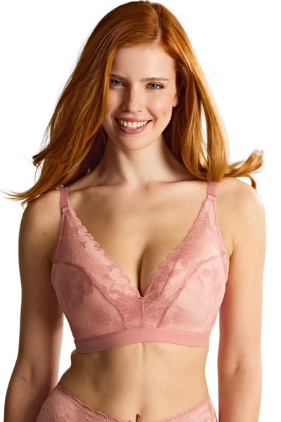 Panache Allure Non Wired Bra, Rose Pink (11145A)