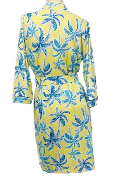 Cool Girl Mai Tai Robe, Yellow Multi (C126800)