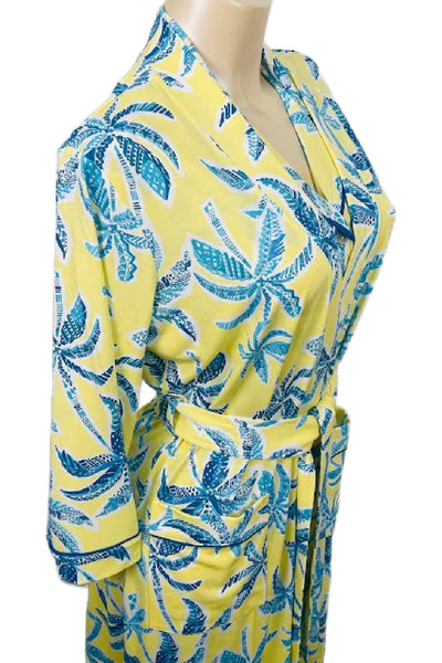 Cool Girl Mai Tai Robe, Yellow Multi (C126800)