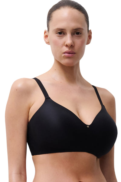 Chantelle C-Jolie Wireless T-shirt Bra, Black (C13BQ9)