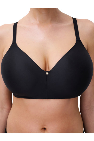 Chantelle C-Jolie Wireless T-shirt Bra, Black (C13BQ9)