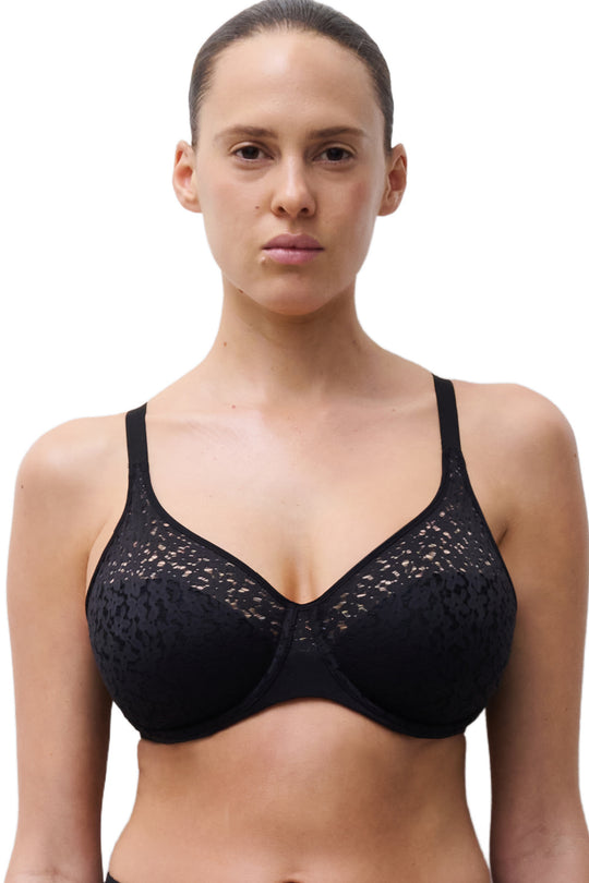 Chantelle Norah Comfort Underwired Bra, Black (C13F1)