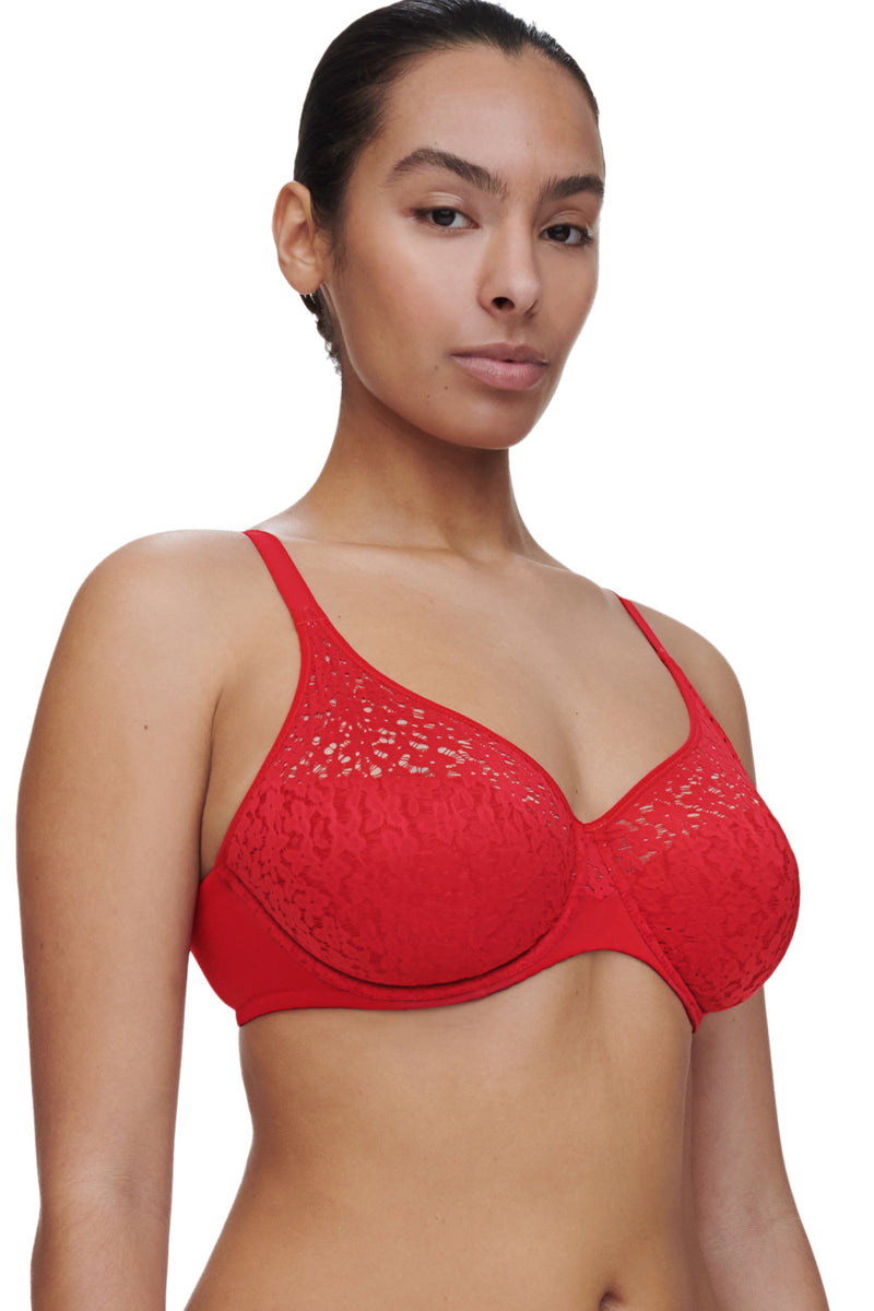 Chantelle Norah Comfort Underwired Bra, Poppy Red (C13F1)