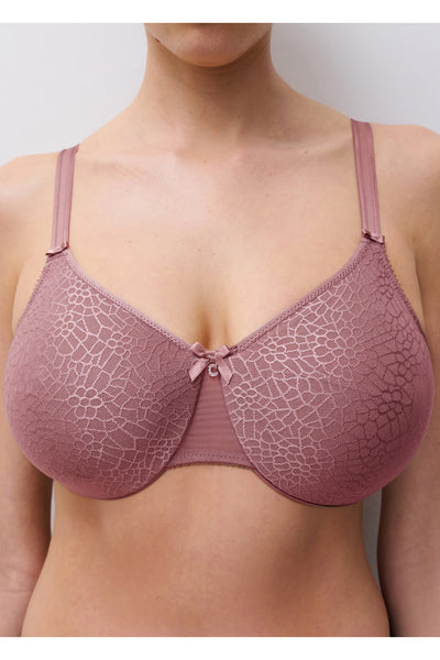 Chantelle C-Magnifique Seamless Unlined Minimizer Bra, Rose Des Bois (1891)