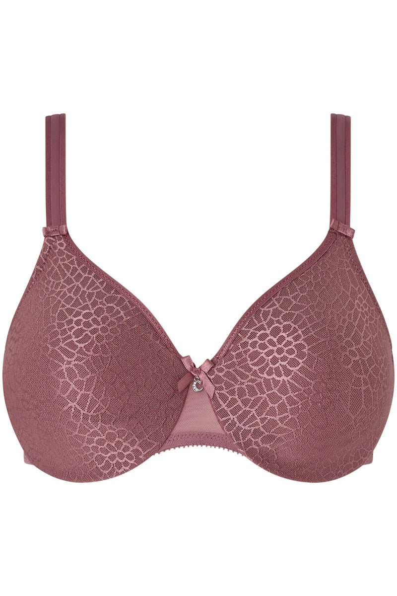 Chantelle C-Magnifique Seamless Unlined Minimizer Bra, Rose Des Bois (1891)