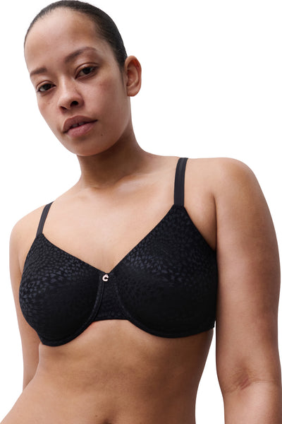 Chantelle Magique Seamless Minimizer Bra, Black (C19UM1)