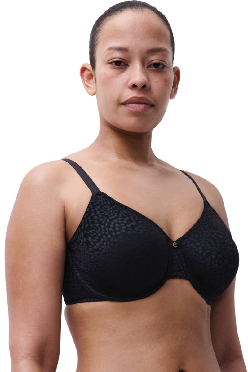 Chantelle Magique Seamless Minimizer Bra, Black (C19UM1)