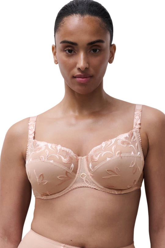 Chantelle Majestic Underwired Unlined Full Coverage Bra, Soft Pink (C1B3MU)