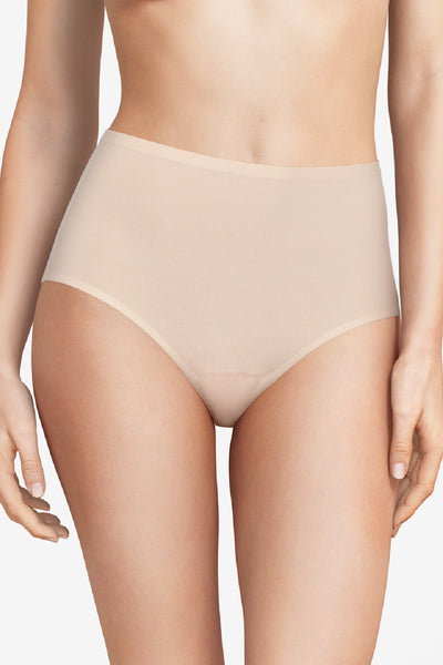 Chantelle Soft Stretch One Sized Full Brief, Golden Beige (2647)