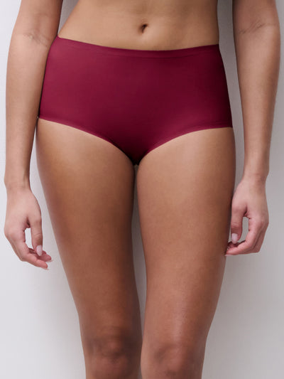 Chantelle Soft Stretch One Sized Full Brief, Raspberry Pink (2647)
