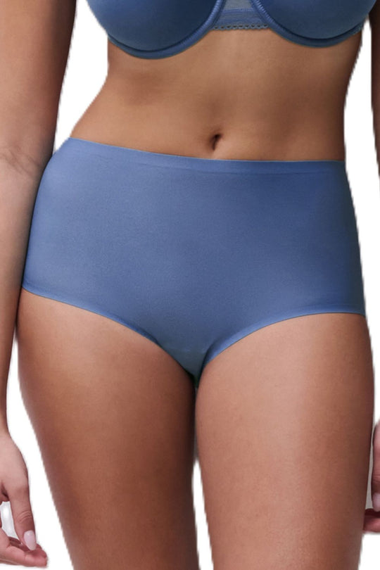 Chantelle Soft Stretch One Sized Full Brief, Ocean Blue (2647)