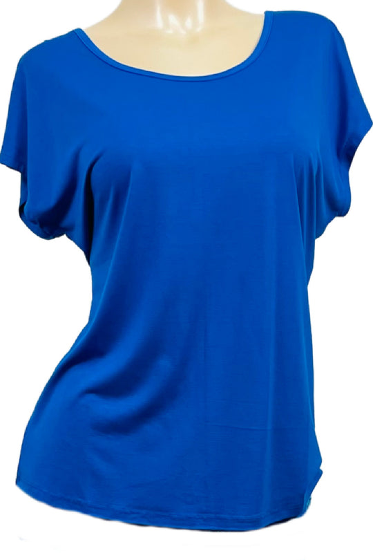 Cool Girl Mai Tai Top, Blue (C325104)