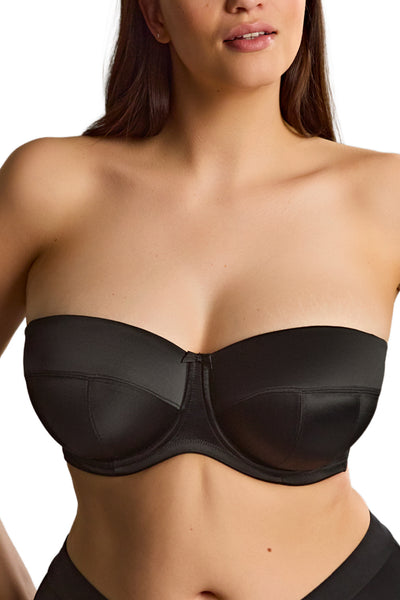 Panache Dana Balcony Strapless Bra, Black (9670)