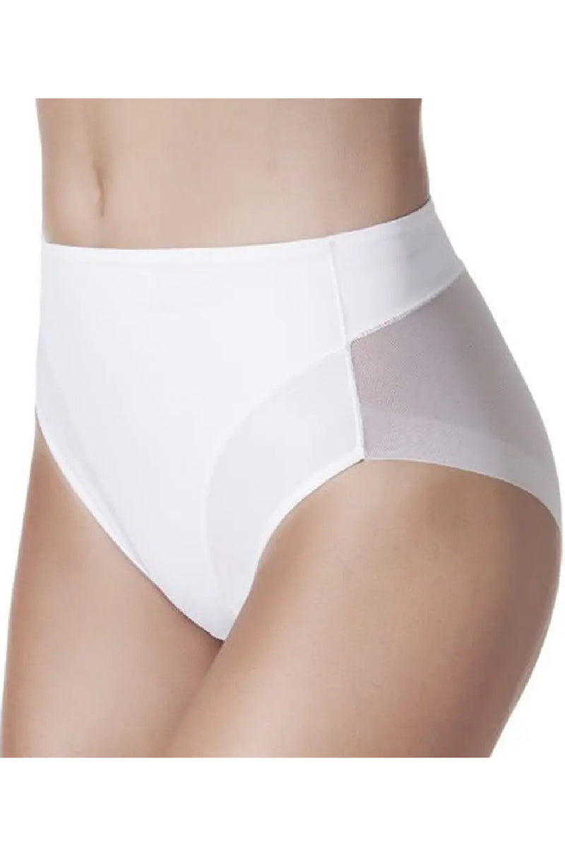 Janira Vientre Plano Secrets Mid-Level Shaping Panty, Ivory (30754)