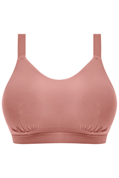 Elomi Downtime Non-Wired Bralette, Ash Rose (EL301417)