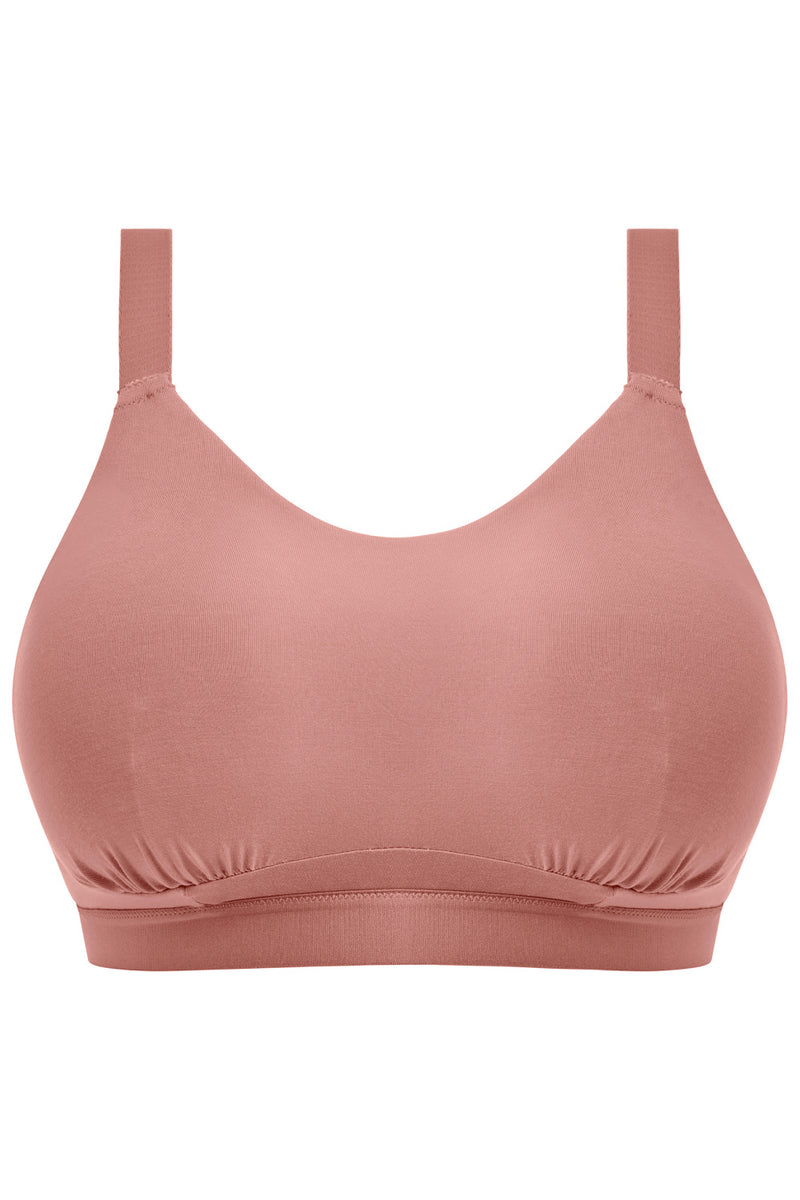 Elomi Downtime Non-Wired Bralette, Ash Rose (EL301417)
