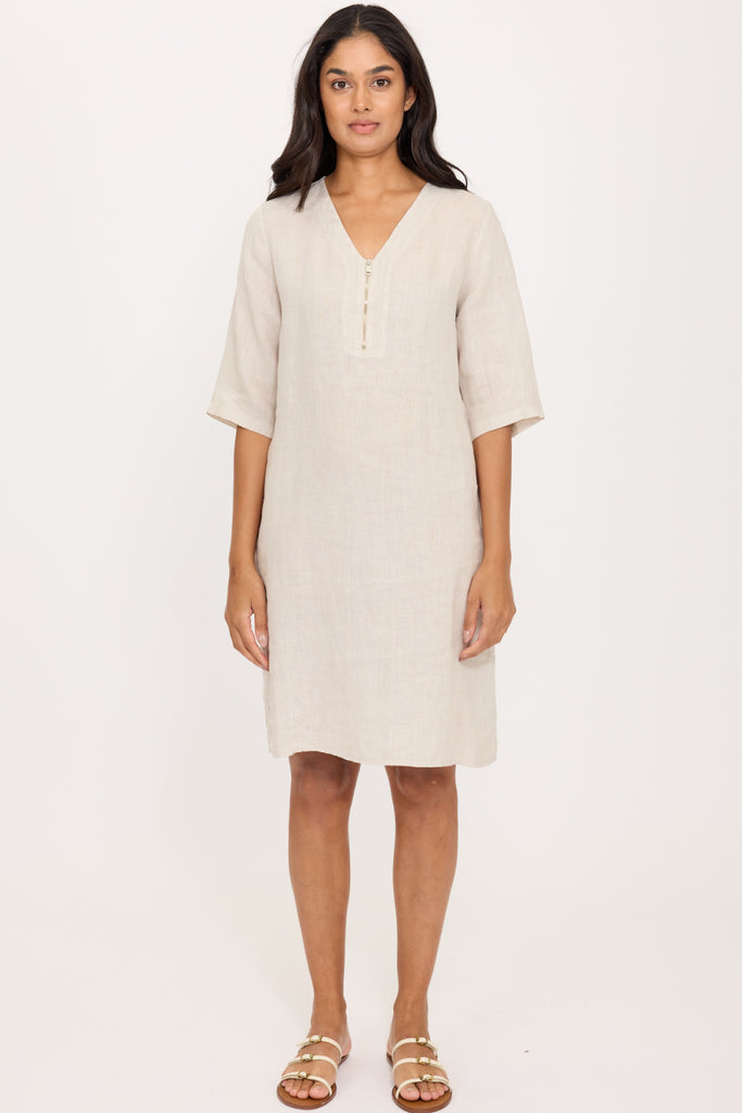 pistache linen dress Pistache - Linen Dress