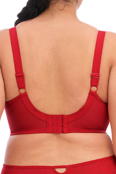 Elomi Priya Plunge Bra, Haute Red (EL4550)