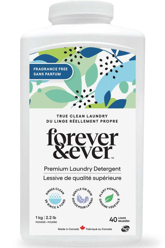 Forever & Ever Gentle Unscented Washing Powder 1kg (2312)