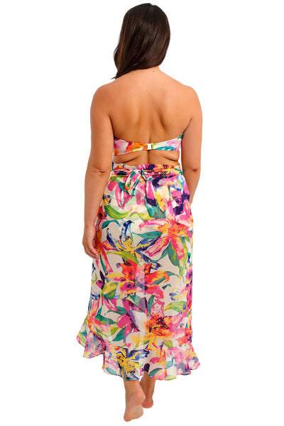 Fantasie Iguazu Falls Sarong, White Floral (FS506391)
