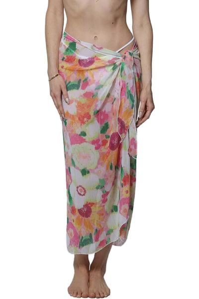 J. Valdi Zinnia Long Sarong, Multi (J21016)