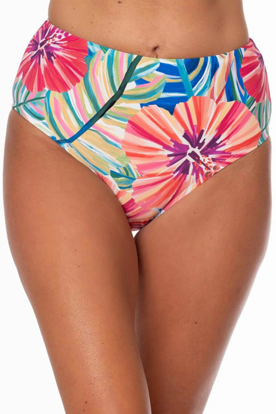 Jantzen Garden Explosion Comfort Core Swim Bottom, Multi (JZ26161H)