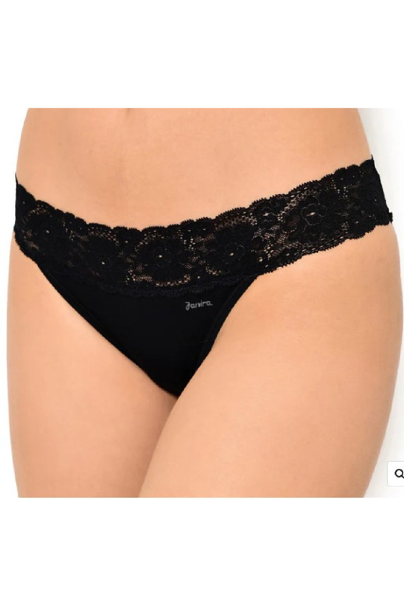 Janira Dolce Cinture Bikini Brief, Black (31787)