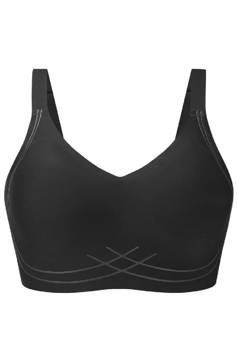 Celestique Wireless Adaptive Form Bra, Black (K0005)