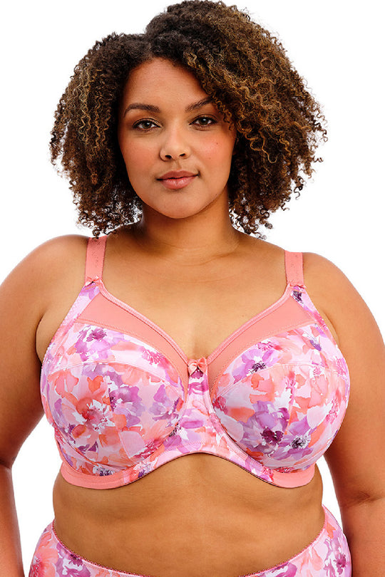 Goddess Kayla Banded Underwire Bra, Coral Petal (GD6162)