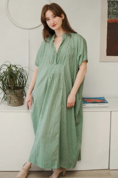 Pokoloko Cotton Kaftan, Forest Shade (KAF4)