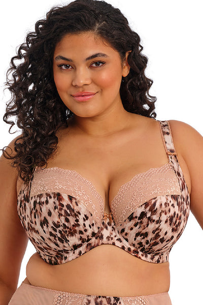 Elomi Lucie Plunge Bra, Wild Cat (EL4490)