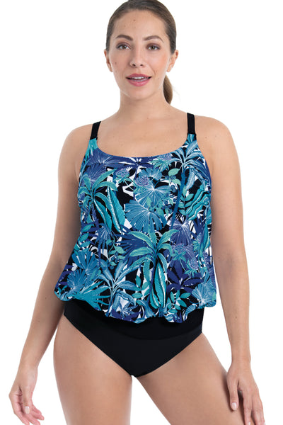 Anita Care Swim Girona Mastectomy Tankini, Ocean (M66581-1)
