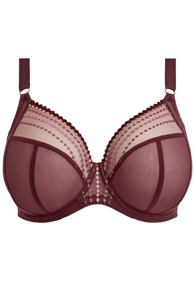 Elomi Matilda Convertible Plunge Bra, Sugarplum (EL8900)