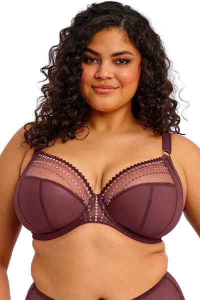 Elomi Matilda Convertible Plunge Bra, Sugarplum (EL8900)