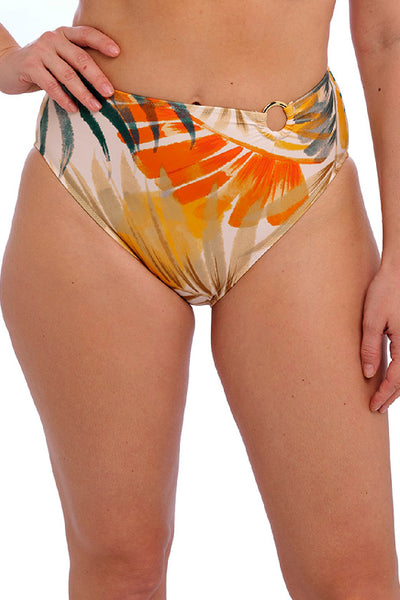 Fantasie Maya Bay High Waist Bikini Brief, Warm Sunset (FS505778)
