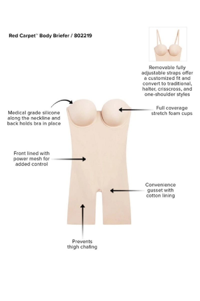 Wacoal Red Carpet All In One Thigh Shaper, Black (802219)