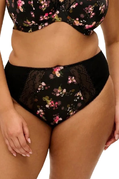 Elomi Lucie High Leg Brief, Fleur (EL4498)