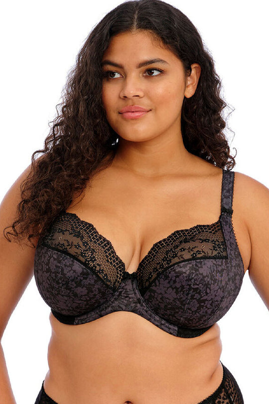 Elomi Lucie Plunge Bra, Black (EL4490)