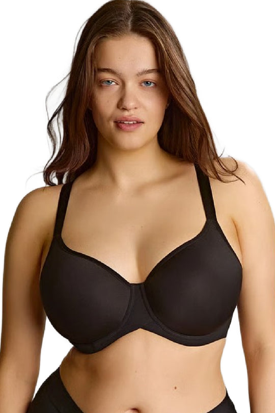 Panache Sculptresse Form Full Cup T-Shirt Bra, Black (11331)