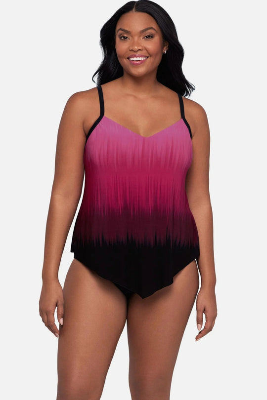 Trimshaper Hank Tankini, Pink Ombre (6551004)