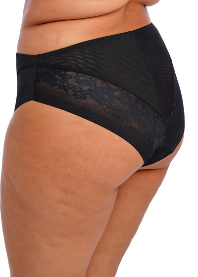 Elomi Nerina High Leg Brief, Black (EL302753)