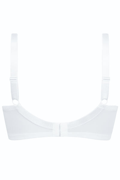 Amoena Nancy Wireless Pocketed Bra, White (44480)