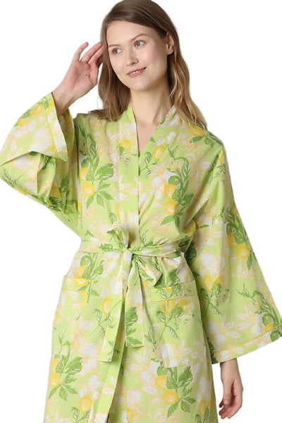 Mahogany Sorrento Robe, Green (N270R)