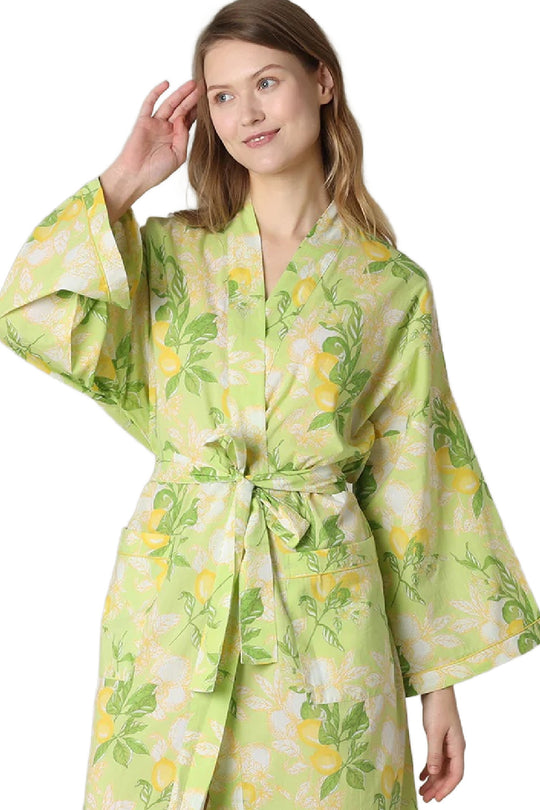 Mahogany Sorrento Robe, Green (N270R)
