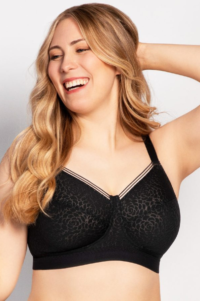 Ula Romy Wireless Bra, Black (1928)