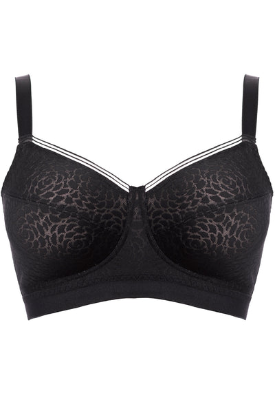 Ula Romy Wireless Bra, Black (1928)